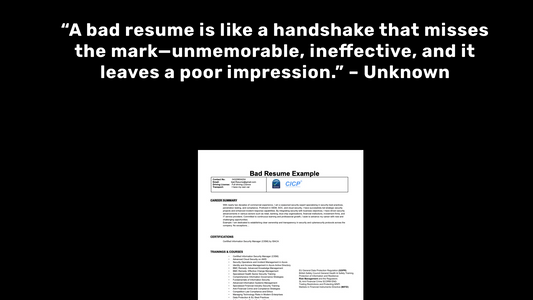 Why do shockingly bad resumes still get interviews?